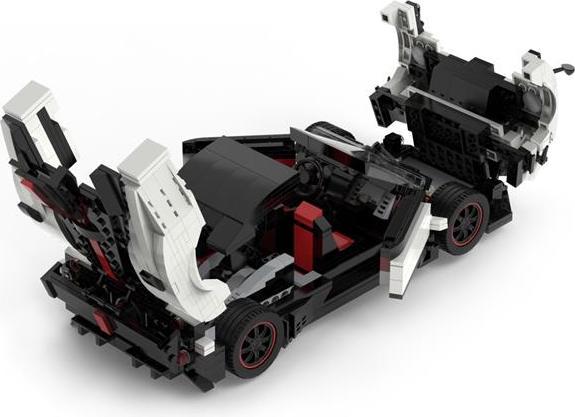 Produktbild Rastar 1:16 auto Pagani Zonda Cinque Bricks, 98200