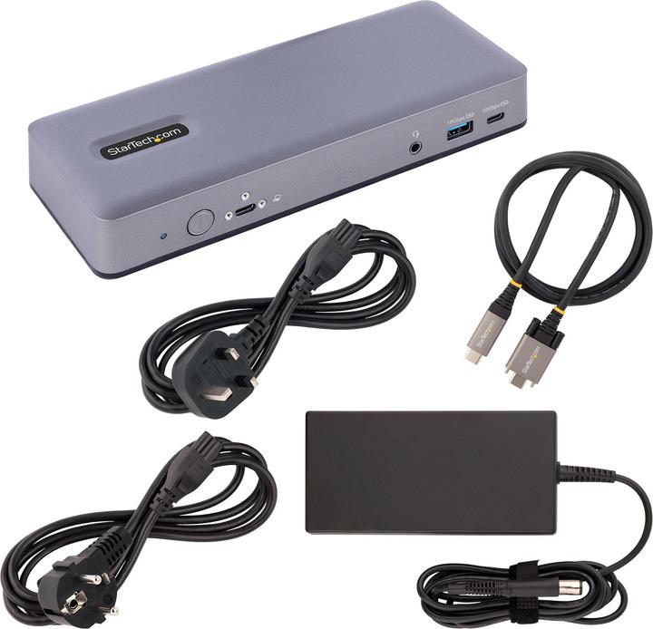 Actual product image StarTech com Docking Station USB-C - Dock USB Tipo C Multi Monitor - HDMI/DP/USB- C con DP Alt-mode (USB-C, 7 Ports)