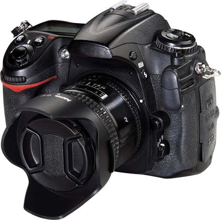 Image du produit Hama Pare-soleil avec cache 58 mm