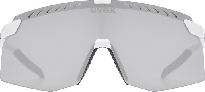 Actual product image Uvex pace stage (White Matt, Mirror Silver)