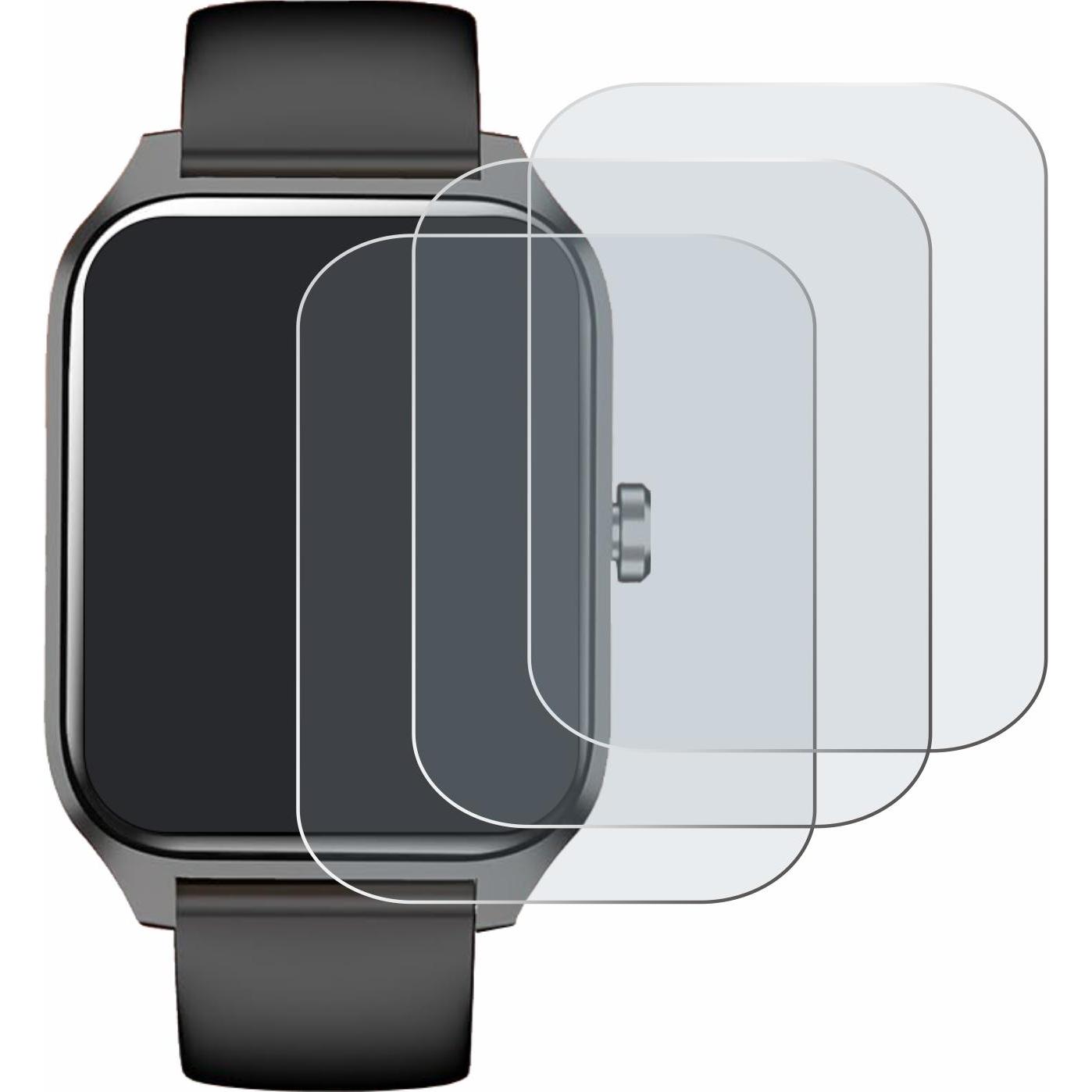 Thumbnail - BROTECT Entspiegelungsfolie Displayschutz Displayschutzfolie Folie Matt, Smartwatch Schutzfolie, Grau