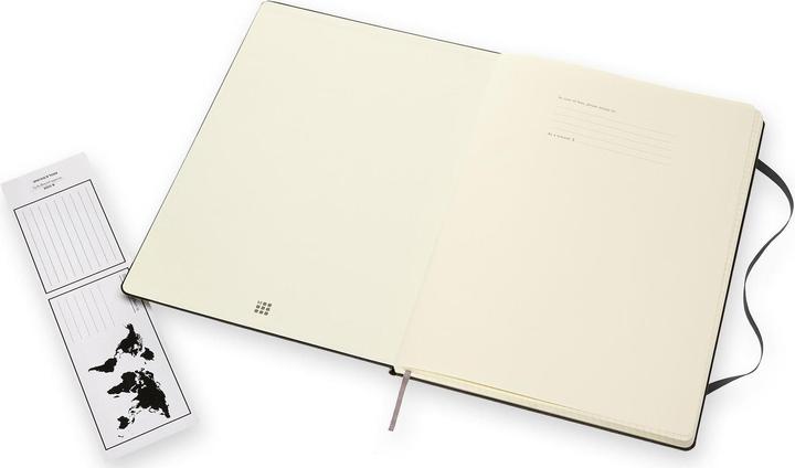 Image du produit Moleskine Carnet classique (A4, Quadrillé, Couverture rigide)