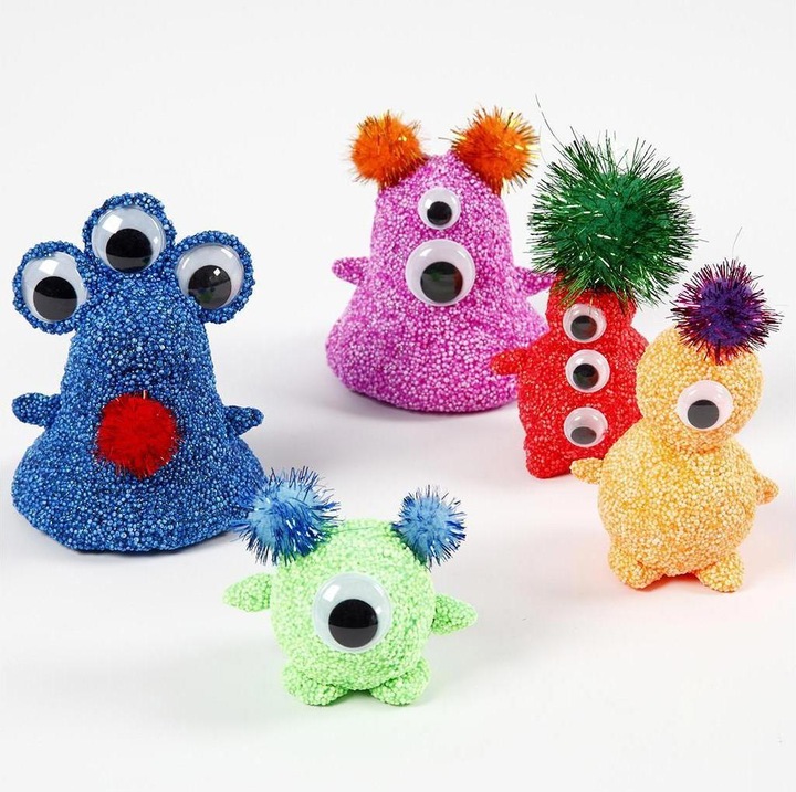 Actual product image Creativ Company Foam Clay Glitter
