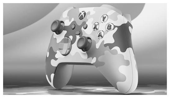 Actual product image Microsoft Xbox Wireless Controller - Arctic Camo (Special Edition) (PC, Xbox Series X, Xbox Series S, iOS, Android, Xbox One S)