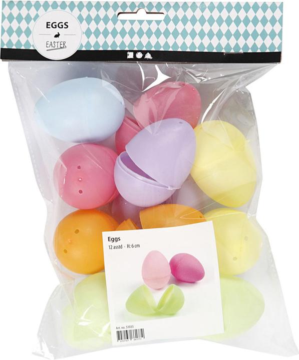 Immagine prodotto Creativ Company Uova colori pastello (1 x, 7 x 18 x 17 cm)