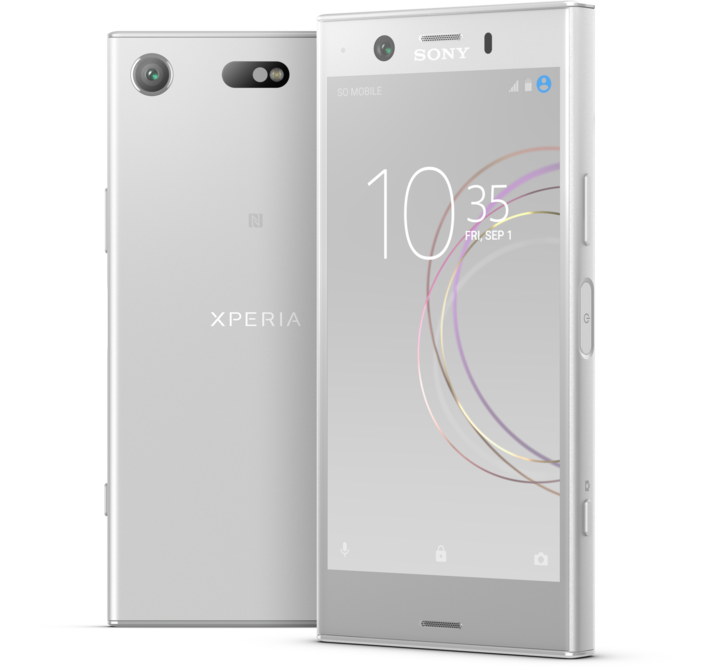 Sony Xperia XZ1 Compact (32 GB, Snow Silver, 4.60", Single SIM, 19 Mpx, 4G)