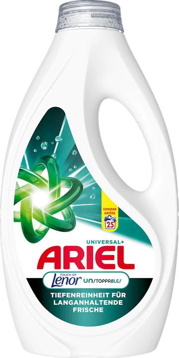 Actual product image Ariel Flüssig Touch of Unstoppables 1.125L Vollwaschmittel 25 WL (25 Washing cycles, Liquid detergent)