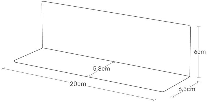 Produktbild Yamazaki Magnetisches Regal