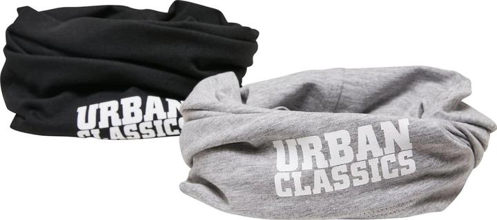 Actual product image Urban Classics Logo Tube Scarf Kids 2-Pack