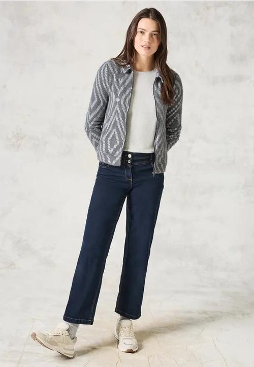 Produktbild Cecil Cardigan Donna Piuma Filato Stampa (M)