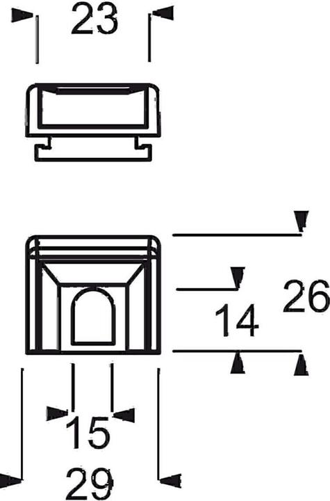 Actual product image Busch-Jaeger Busch Jaeger duct entry dav/sws 2087-84