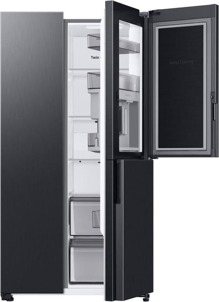 Produktbild Samsung RH6ACG892DB1EG (edelstahl (dunkel), Food Showcase T?r, AI Energy Mode, Smart Conversion, Festwassera (645 l)