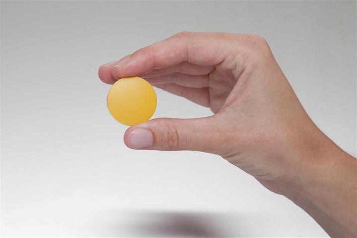 Produktbild Maul Haftmagnet MAULsolid, Haftkraft: 0,8 kg, gelb (10x)