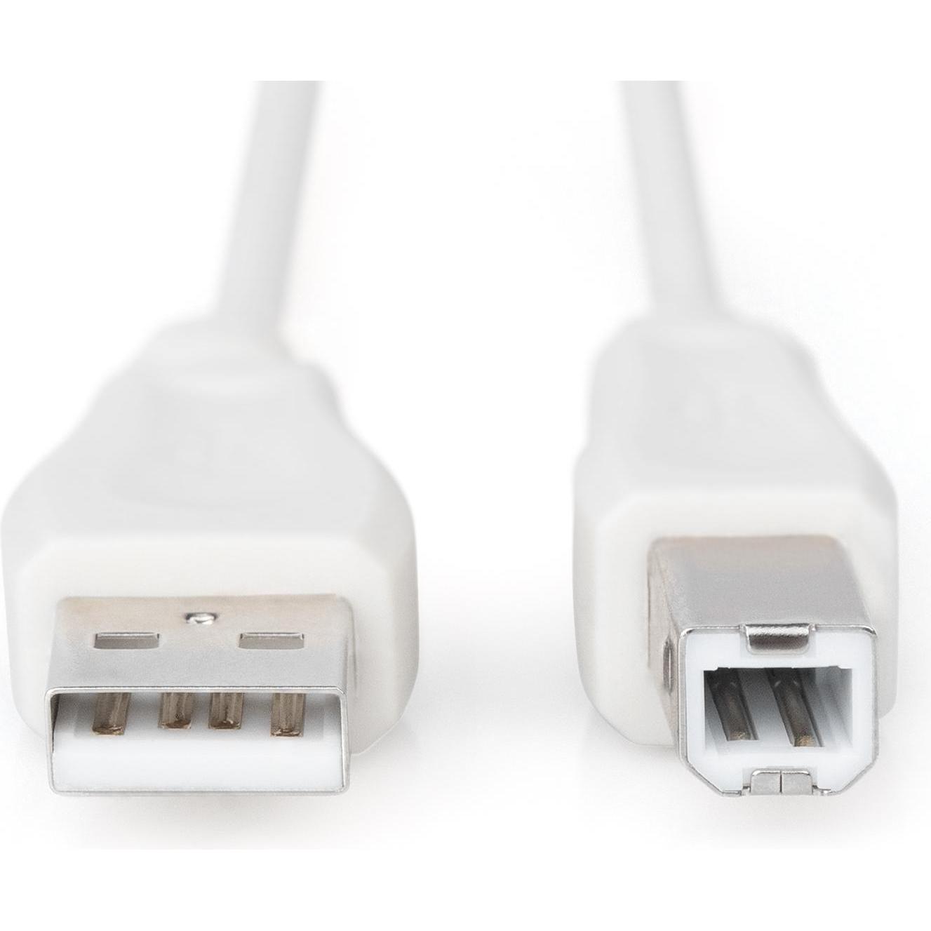 Thumbnail - Digitus USB2.0 Anschlusskabel (5 m, USB 2.0), USB Kabel