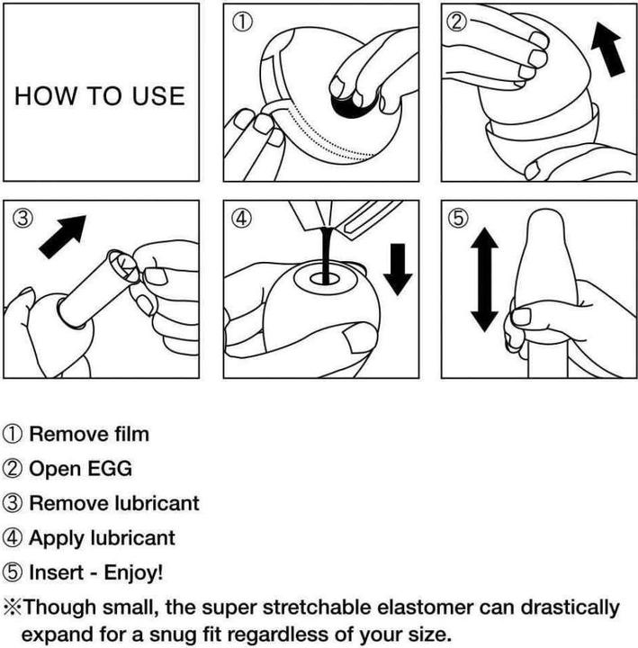 Actual product image Tenga Wonder Package
