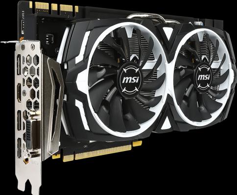 Produktbild MSI GeForce GTX 1080 ARMOR 8G OC (8 GB)