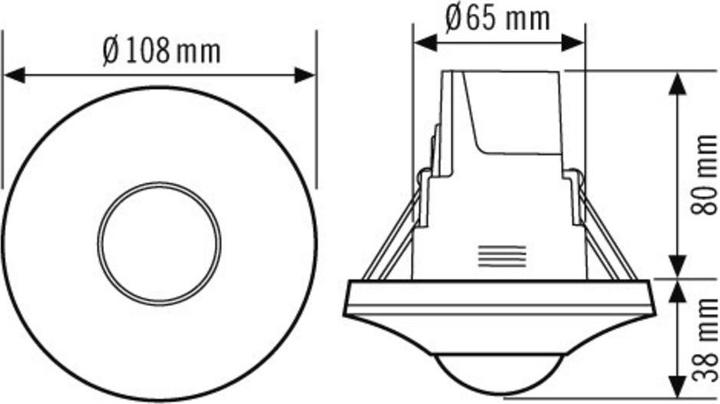 Produktbild Esylux ETSE Präsenzmelder (16 m)