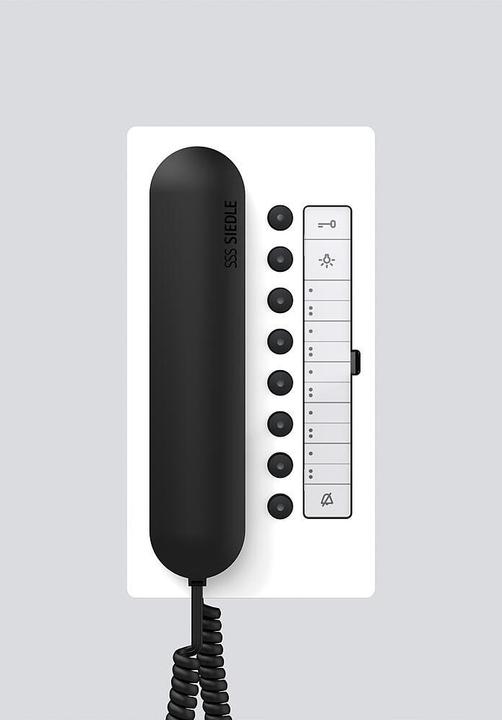 Produktbild Siedle S. & Soehne Bus-Telefon Comfort Weiss-Hochglanz BTC 850-02 WH/S (Kabelgebunden)