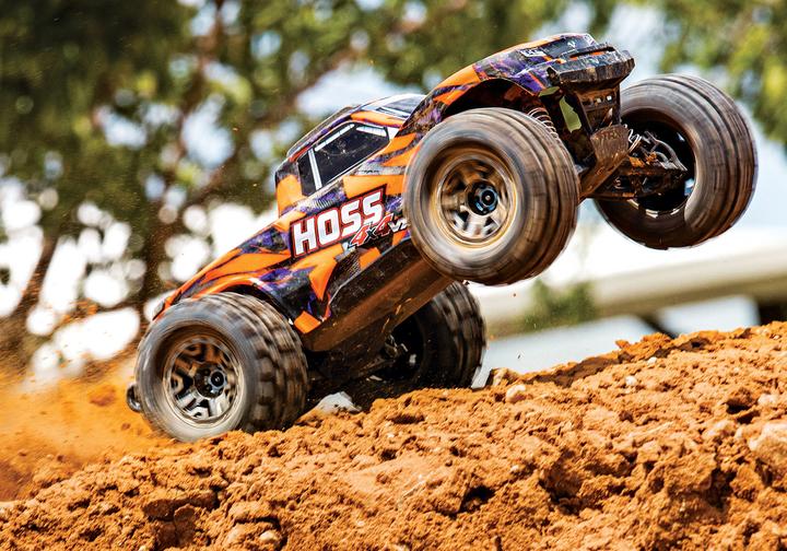 Produktbild Traxxas Hoss Elektro Brushless Monster Truck 4WD 1:10 RTR orange (RTR Ready-to-Run)