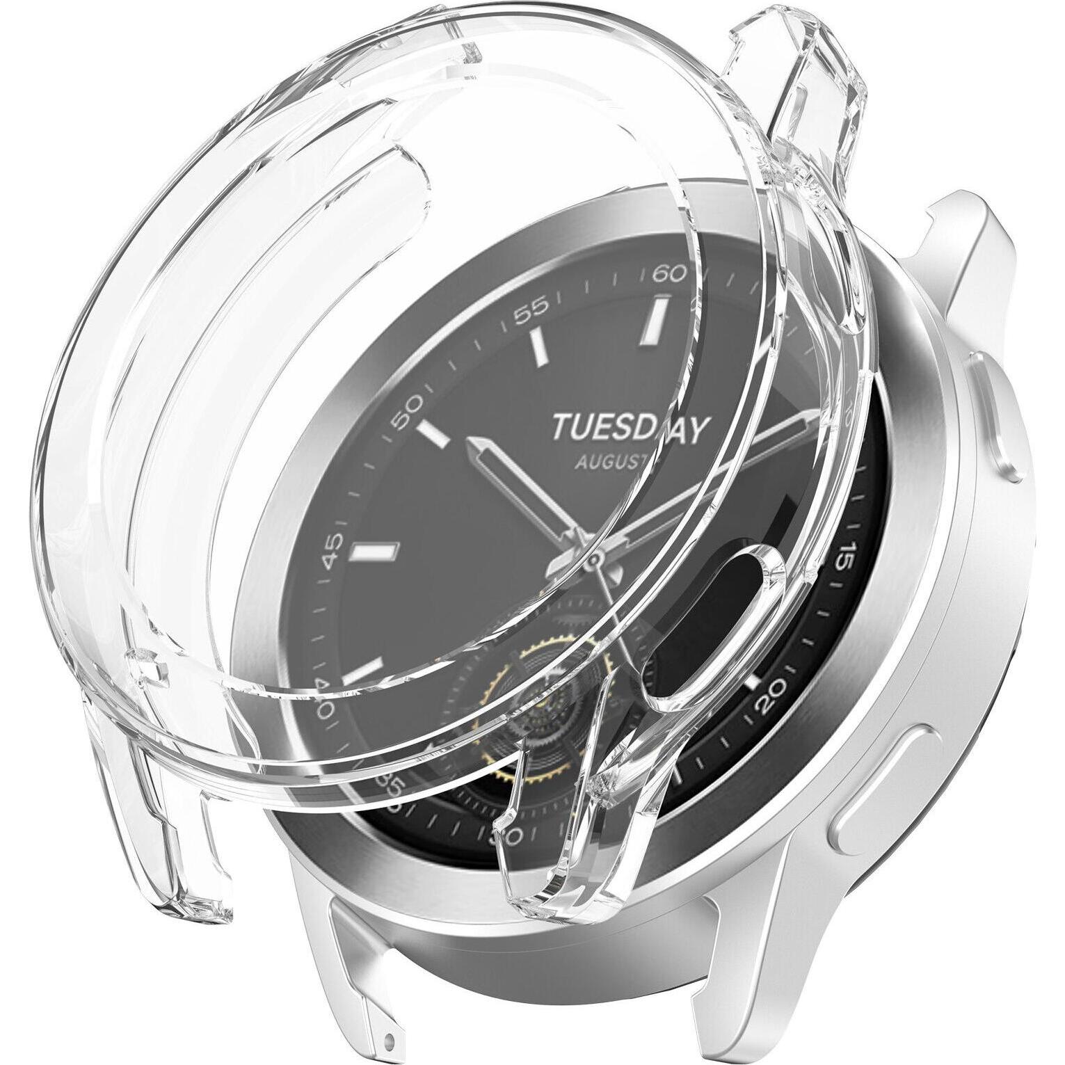 Strap-it TPU Hülle, Smartwatch Zubehör, Transparent