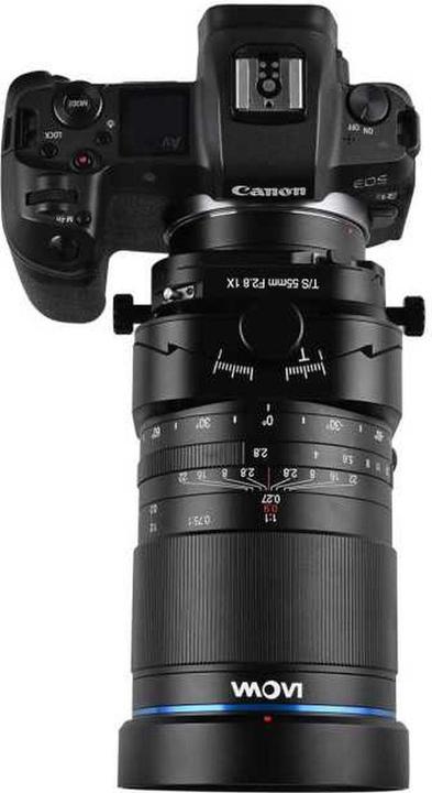 Image du produit Laowa 55mm f/2.8 Tilt Shift 1X Macro Lens Canon RF (Canon RF, Plein format)