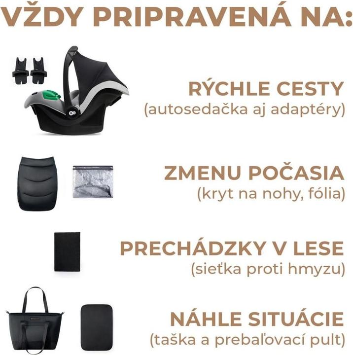 Image du produit KinderKraft Prime2 3in1 Mink Pro (0 Mois - 3 Années)