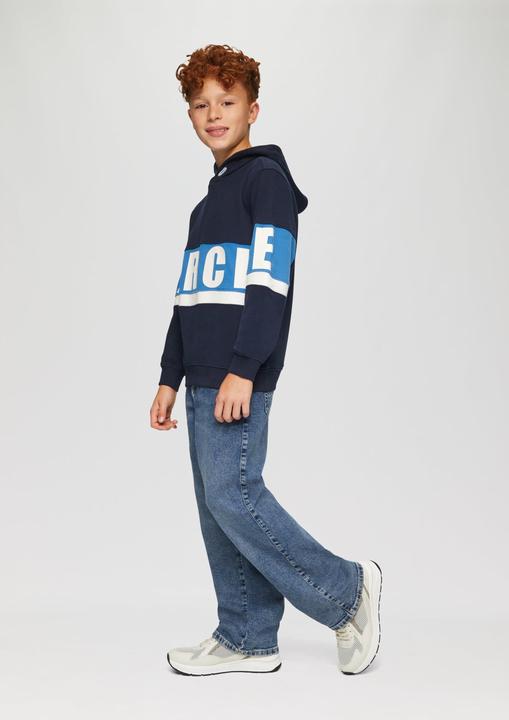 Produktbild s.Oliver Sweatshirt Sweatshirt mit Schriftprint (S)