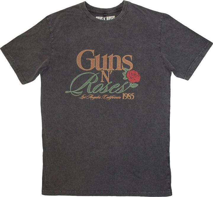 Actual product image Guns N Roses California 1985 Stone Wash (S)