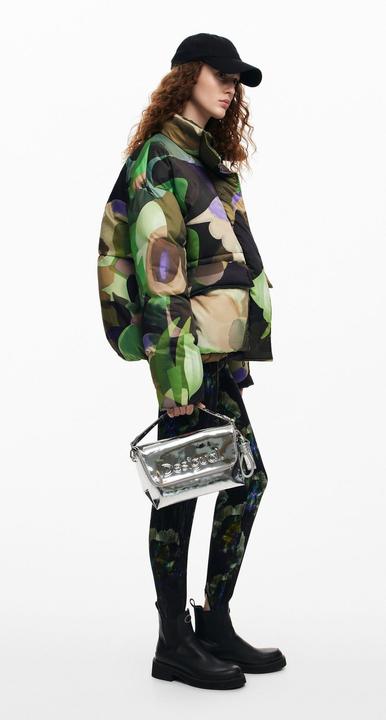 Actual product image Desigual Woven Padded Short Overcoat