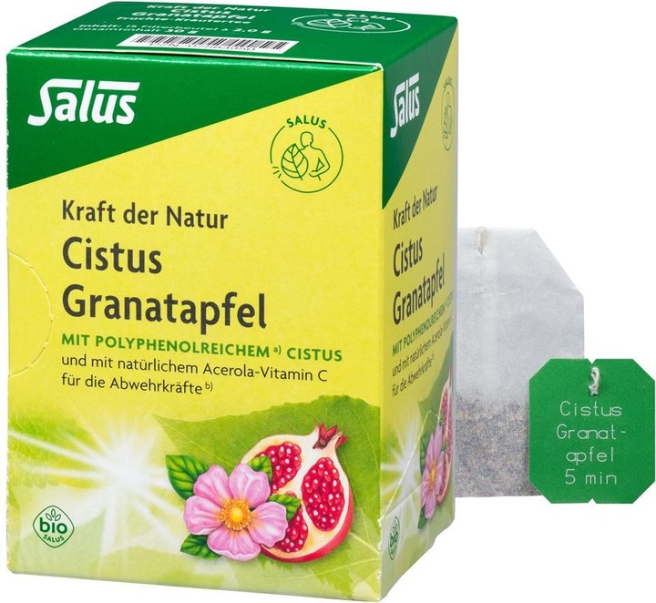 Actual product image Salus Cistus Granatapfel Tee Bio (63 g)