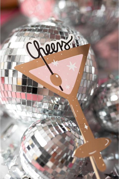 Actual product image Partydeco Photo props Let's party, mix (1 pkt / 9 pc.) (9 Piece)
