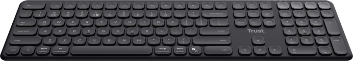 Image du produit Trust Vaiya Clavier sans fil multi-appareils - Noir FR (DE, Sans fil)