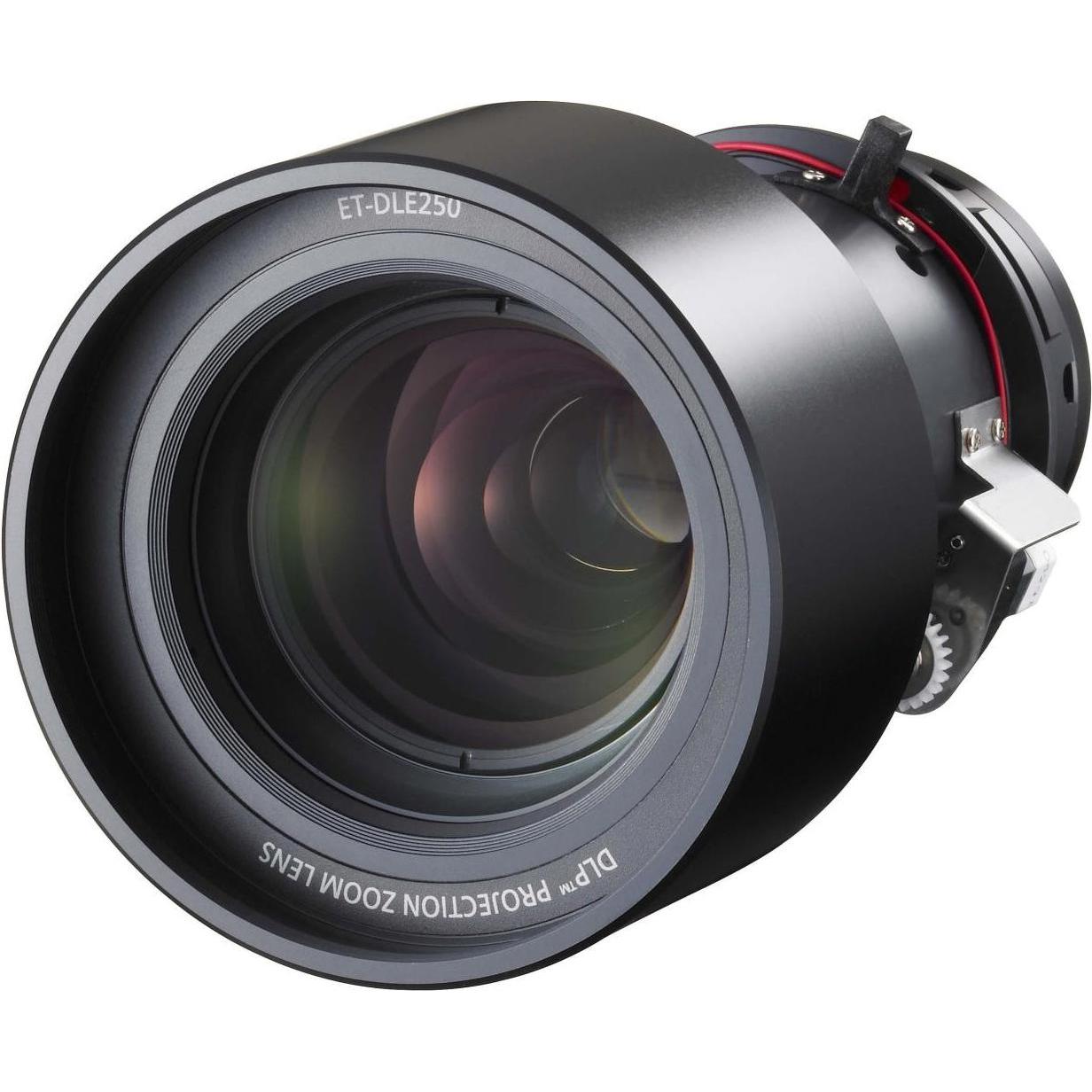 Panasonic Wechselbojektiv ET-DLE250 (Objektiv), Beamer Zubehör, Schwarz