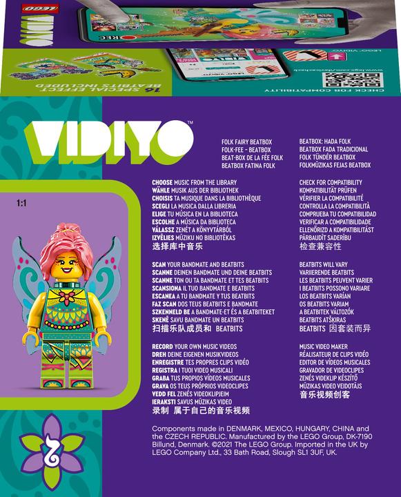 Produktbild LEGO Folk Fairy BeatBox (43110, LEGO Vidiyo)
