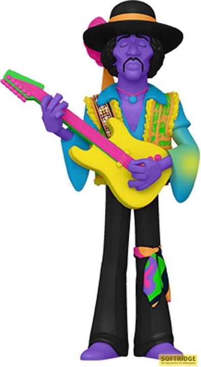 Actual product image Funko Jimi Hendrix Vinyl Gold Figure BLKLT 13 cm