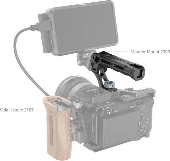 Actual product image SmallRig ARRI Locating Top Handle (Lite) (Grip)