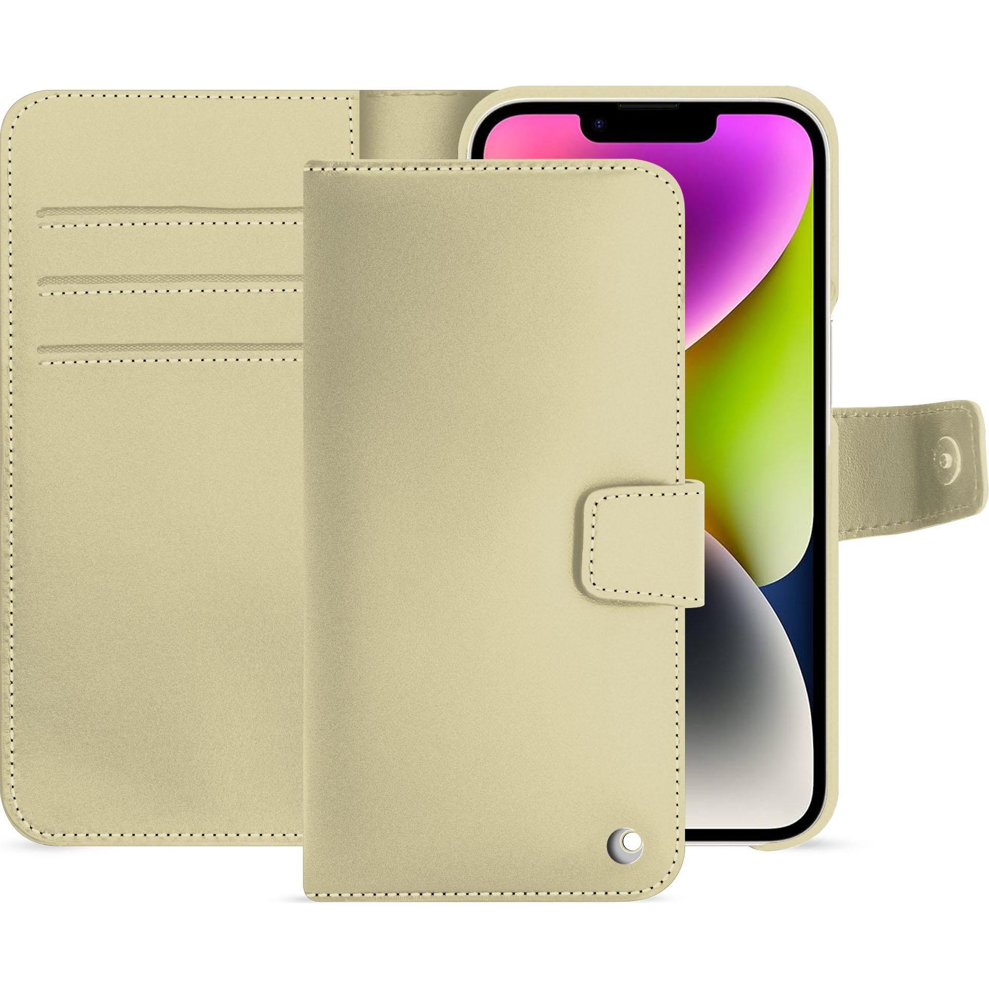 Thumbnail - Noreve Lederschutzhülle Apple iPhone 15 Plus (Apple iPhone 15 Plus), Smartphone Hülle, Rot