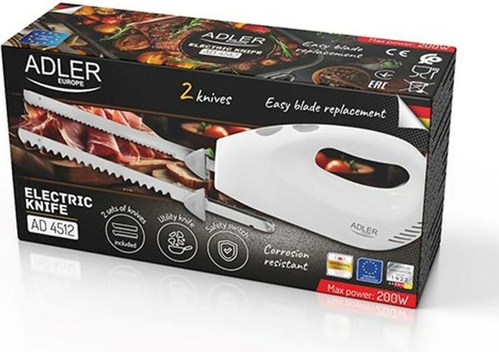 Produktbild Adler | Electric Knife | AD 4512 | White | 200 W