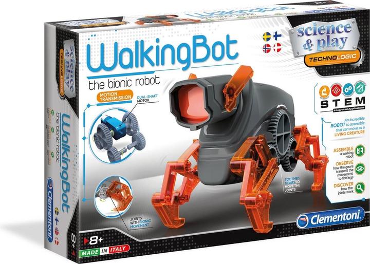 Komelon CLEMENTONI ROBOTIC walking bot, 75039BL