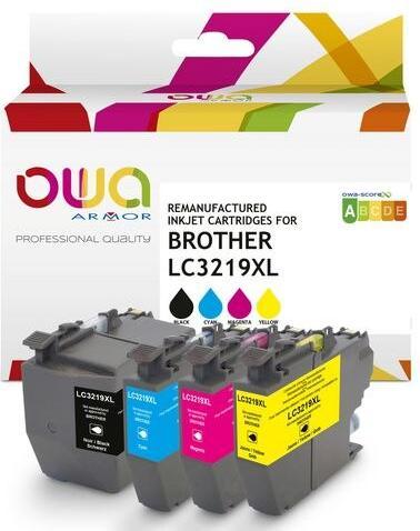 Produktbild Armor OWA K10535OW - Kompatibel - Schwarz - Cyan - Magenta - Gelb - Brother - Multipack - (BK, C, M, Y)