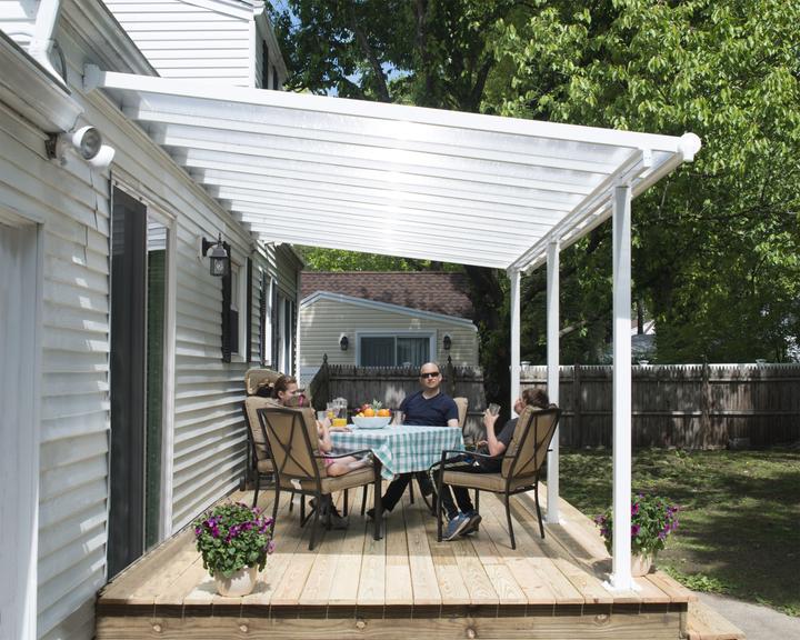 Produktbild Palram Terrassenberdachung CanopiaOlympia 3x5.4 546 x 295 cm wei