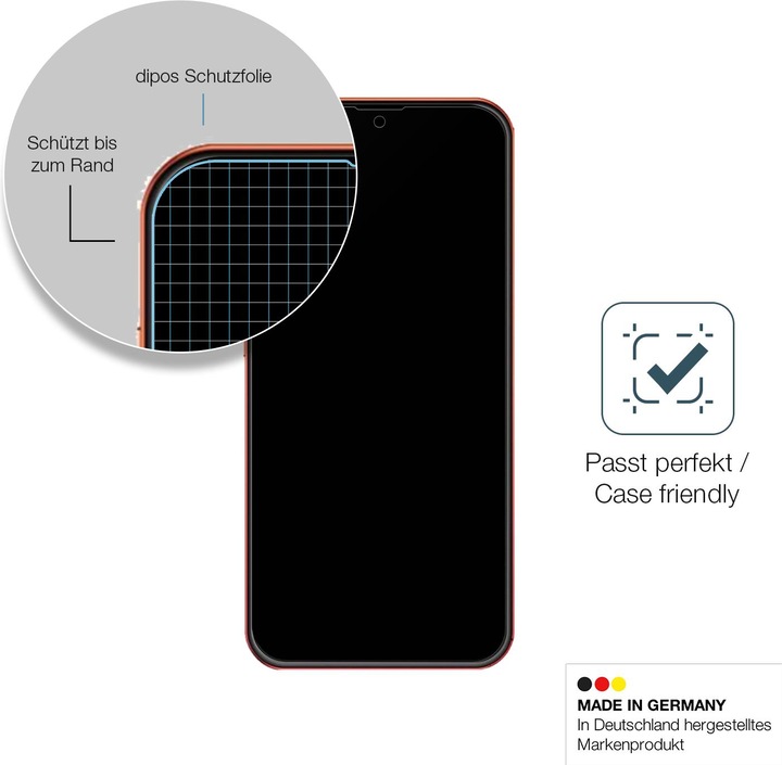 Produktbild Dipos Anti-Shock Displayschutz Matt 9H (1 Stück, Ulefone Note 8P)