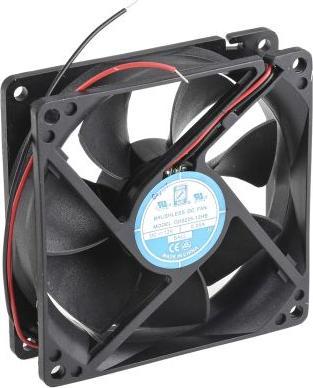 Produktbild RS PRO Lüfter 92x92x25mm 12VDC 3W 88,4m³/h (92.50 mm, 2x)