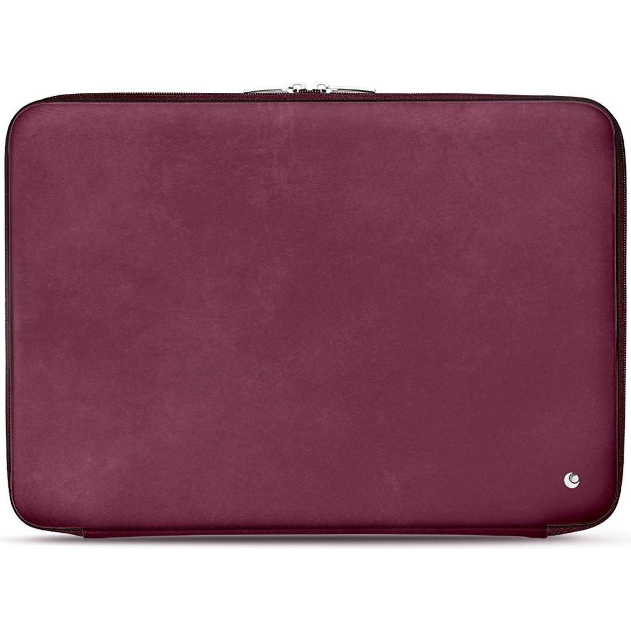 Noreve Lederhülle, Notebooktasche, Violett