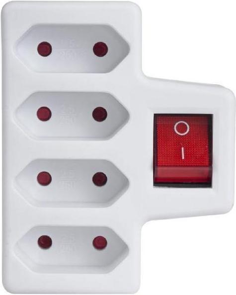 Actual product image Maclean Multiple socket (4x, CEE 7/3)