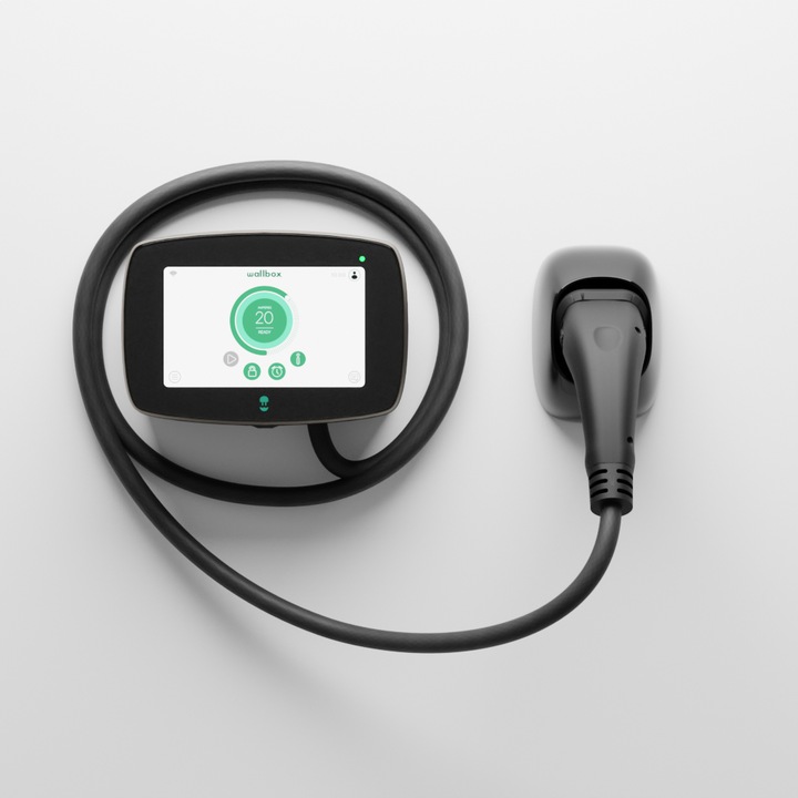Image du produit Wallbox Commander 2 22kW, Type 2, 7m de câble NOUVEAU (Type 2, 22 kW, 6 A)