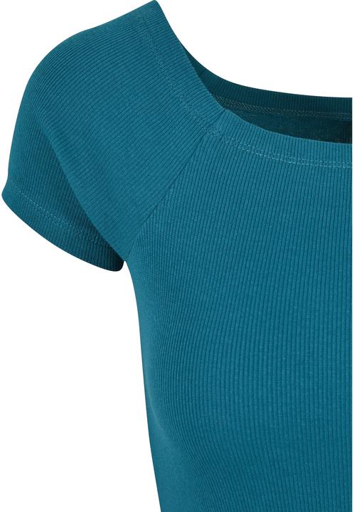 Produktbild Urban Classics Geripptes Kleid mit freien Schultern Damen (S)