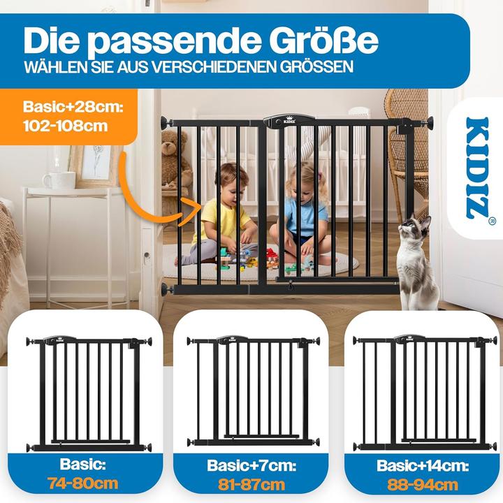 Produktbild Kidiz Treppenschutzgitter (74 - 80 cm)
