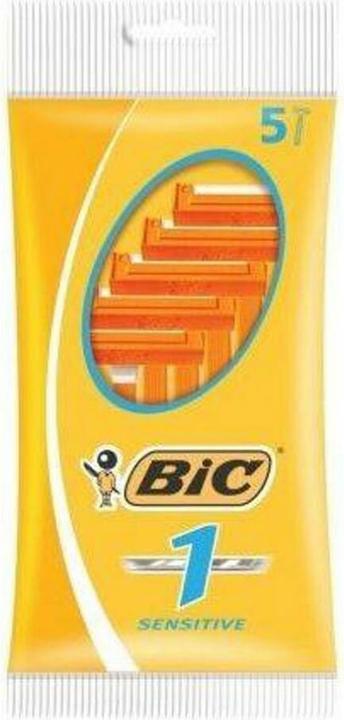 Actual product image Bic 1 Sensitive Razor with 5 Blades