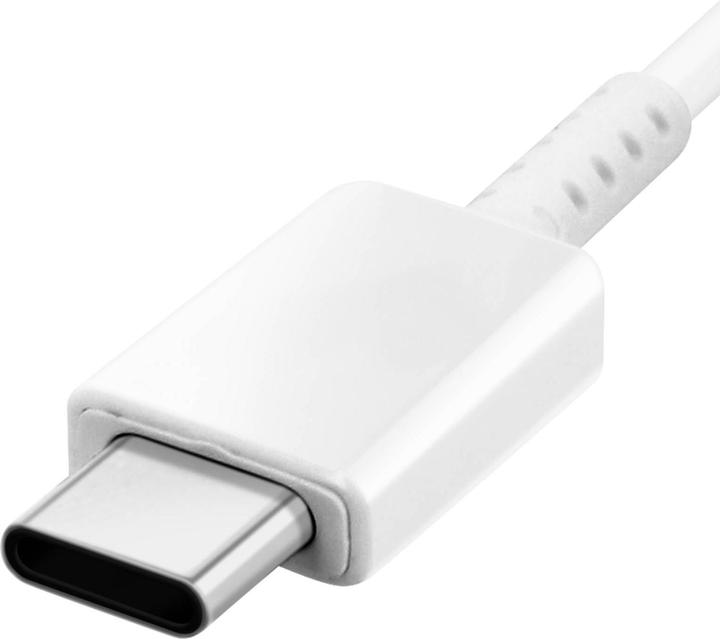 Actual product image Samsung EP-TA20 power adapter + EP-DG950 USB-C to USB cable (15 W, 1 portion)